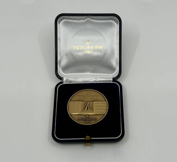Patek Philippe Medaille Museum 2000 Ten Days mit original Box in Bronze